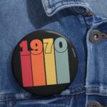 1970 Birthyear Button - Image 2